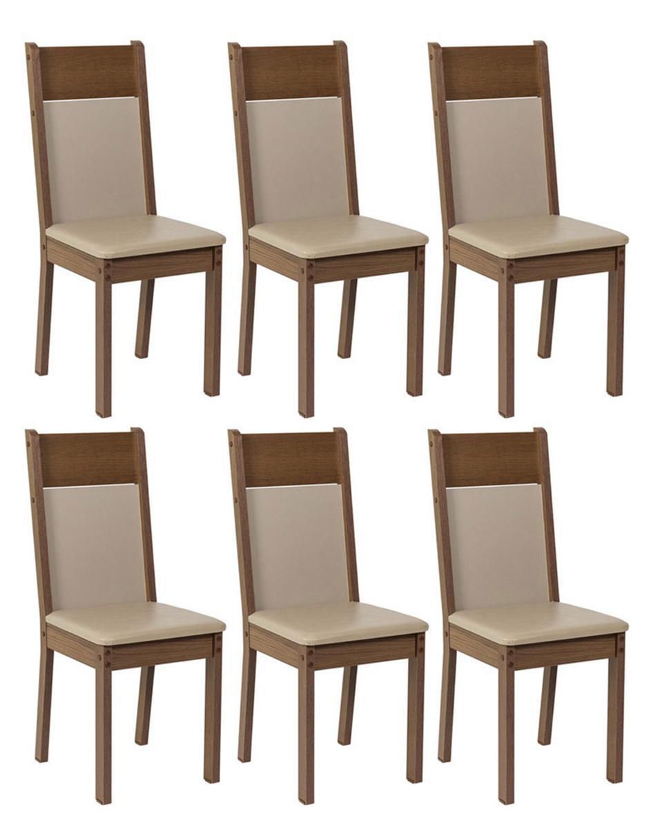 Juego de sillas 6 piezas