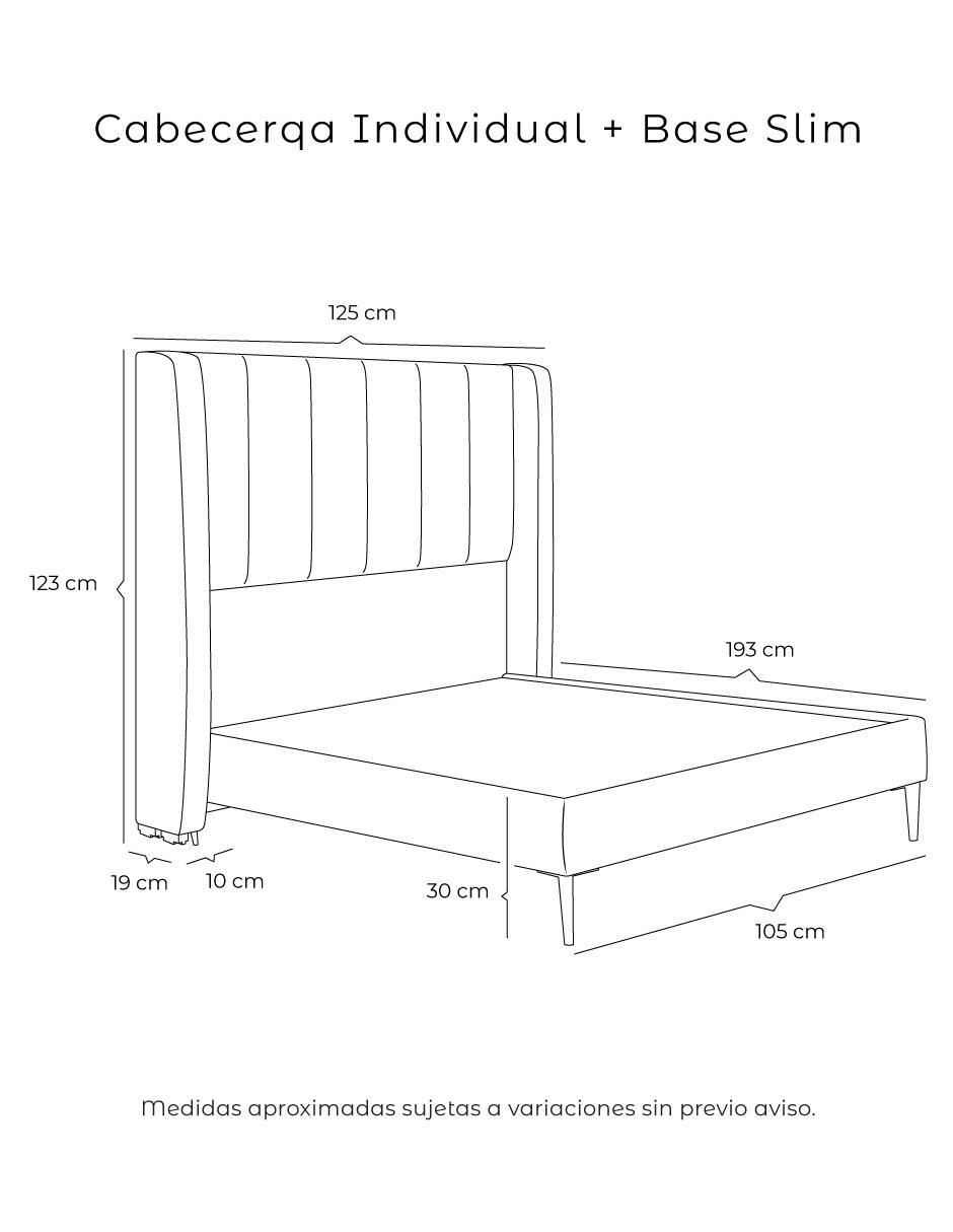 Cama Foss Slim
 de madera pino 5