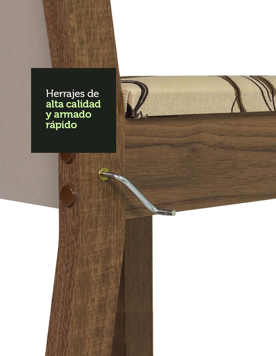 Juego de sillas 6 piezas 5