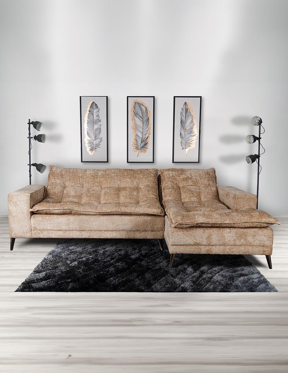 "futón/sofá cama" jennifer izquierda  m & e muebles "de" poliéster