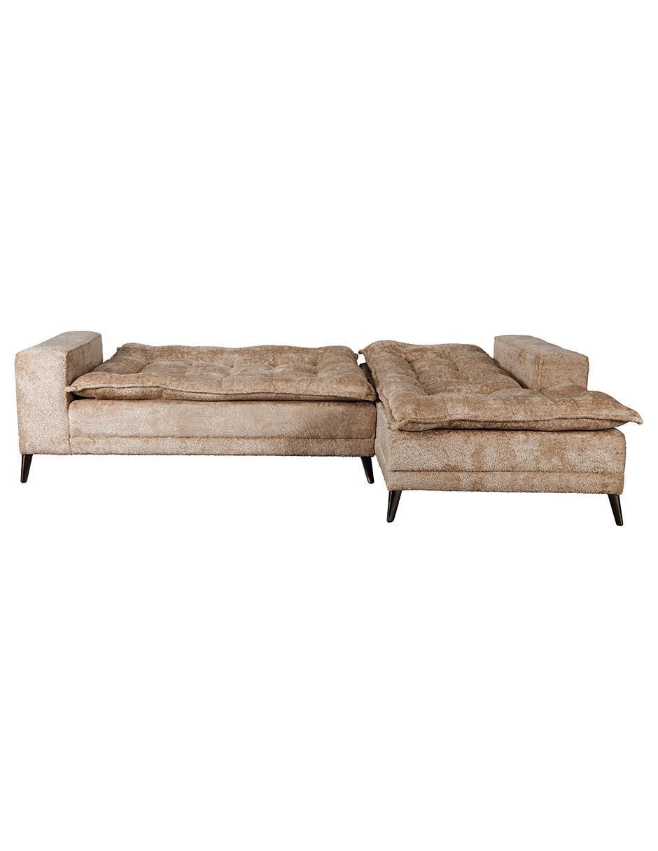 "futón/sofá cama" jennifer izquierda  m & e muebles "de" poliéster