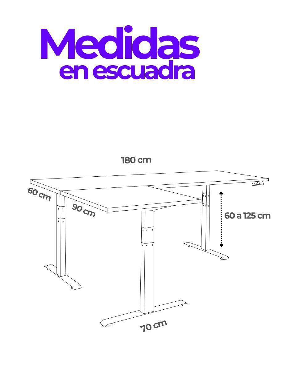 Escritorio de MDF