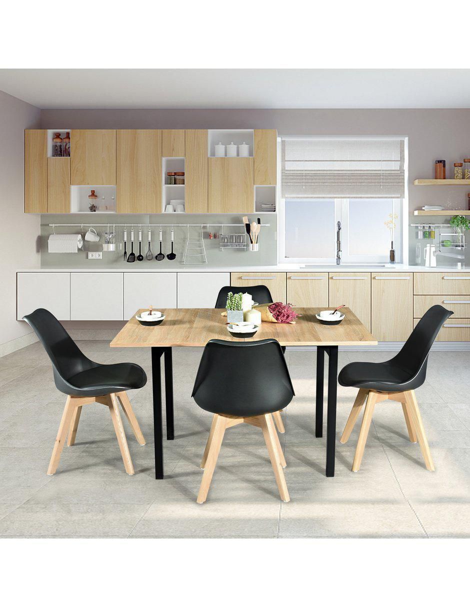 Mesa de comedor extensible armable 8