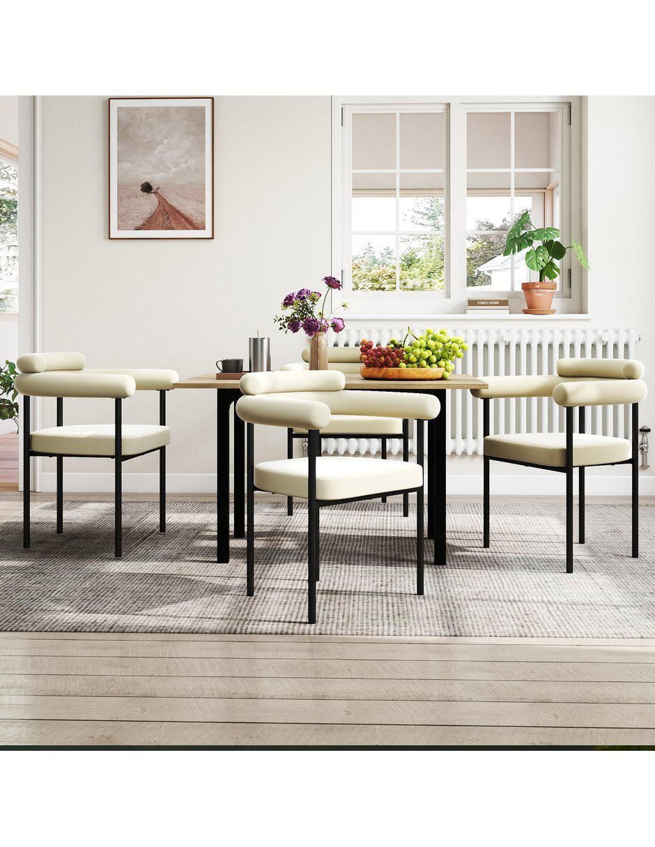 Mesa de comedor extensible armable 13