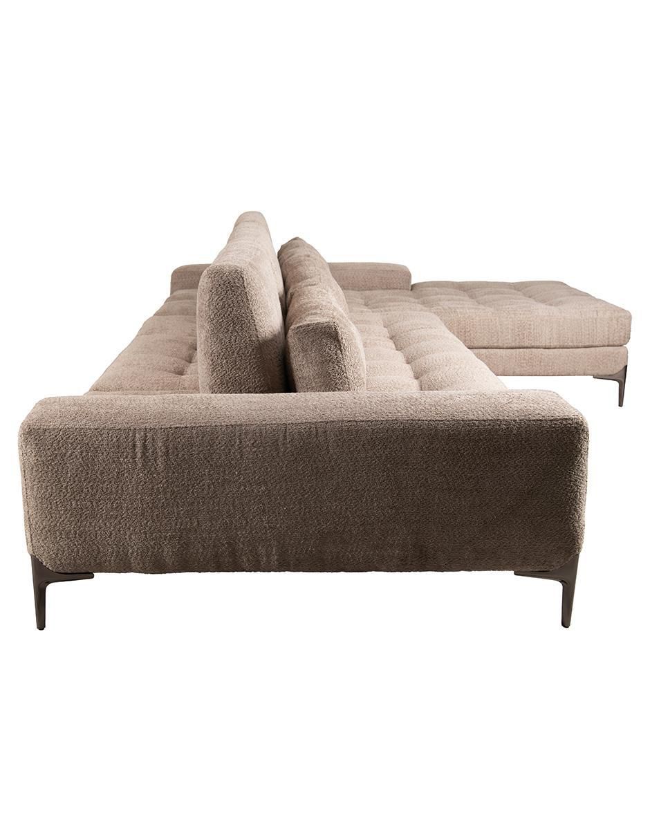 Sala modular derecha gibra m & e muebles "de" poliéster