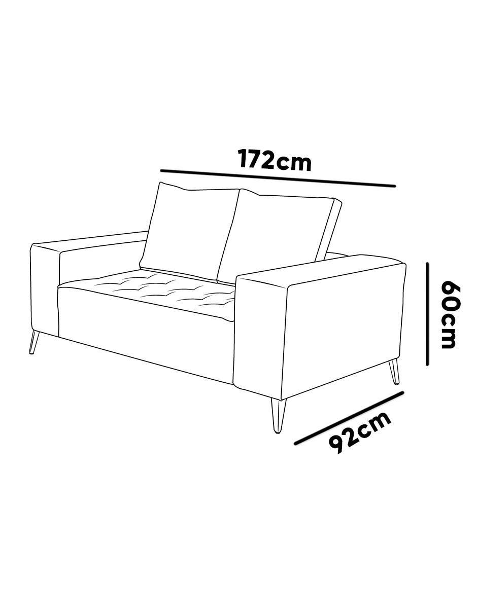 Love seat M & E Muebles Sofia Love