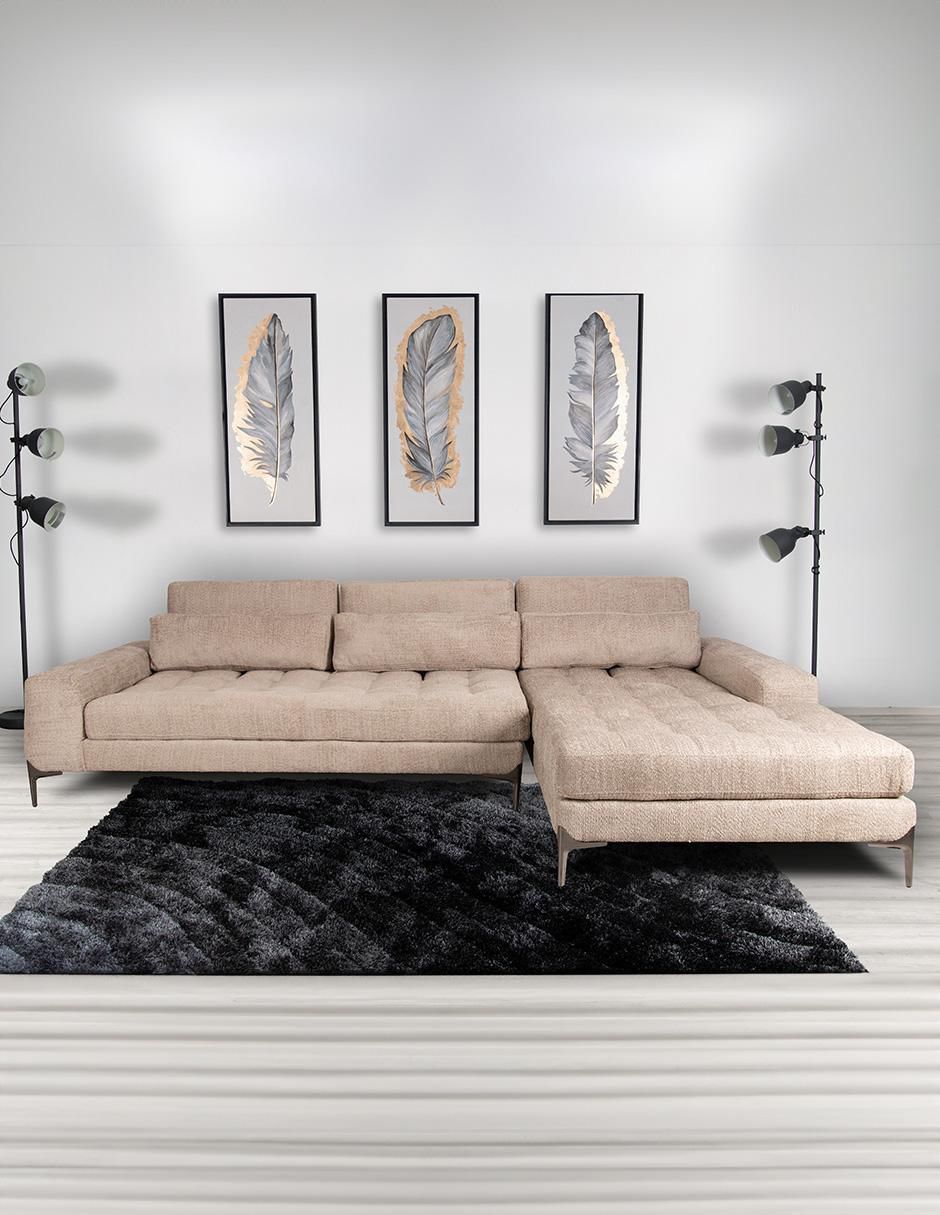 Sala modular izquierda gibra m & e muebles "de" poliéster