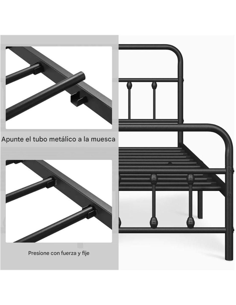 Base para cama de metal Queen Size 7