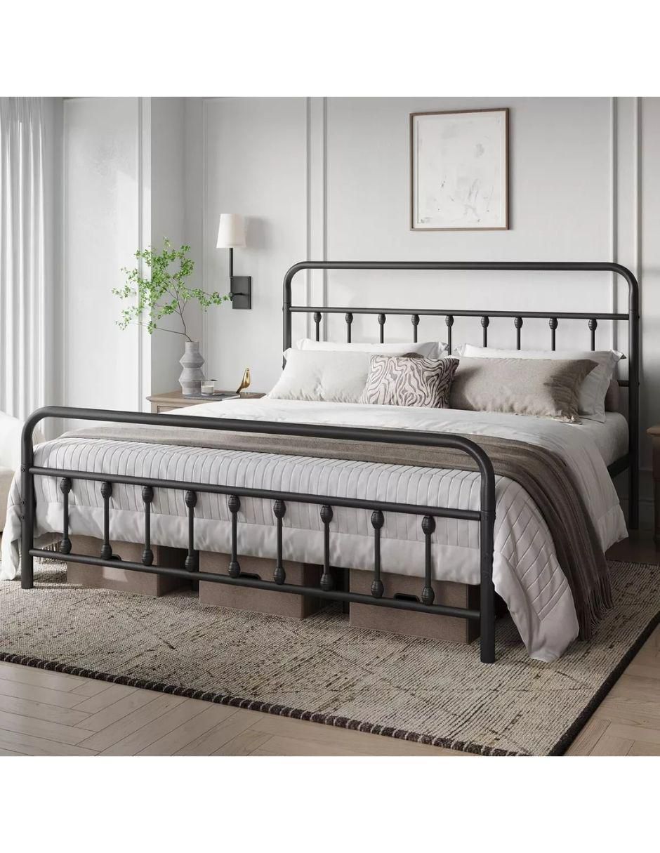 Base para cama de metal King Size 4