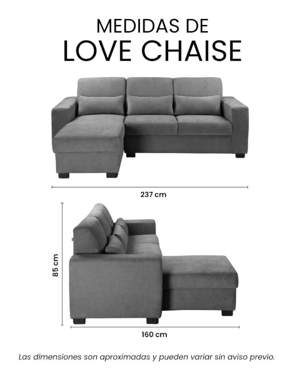 Chaise Eros Trinity de tela