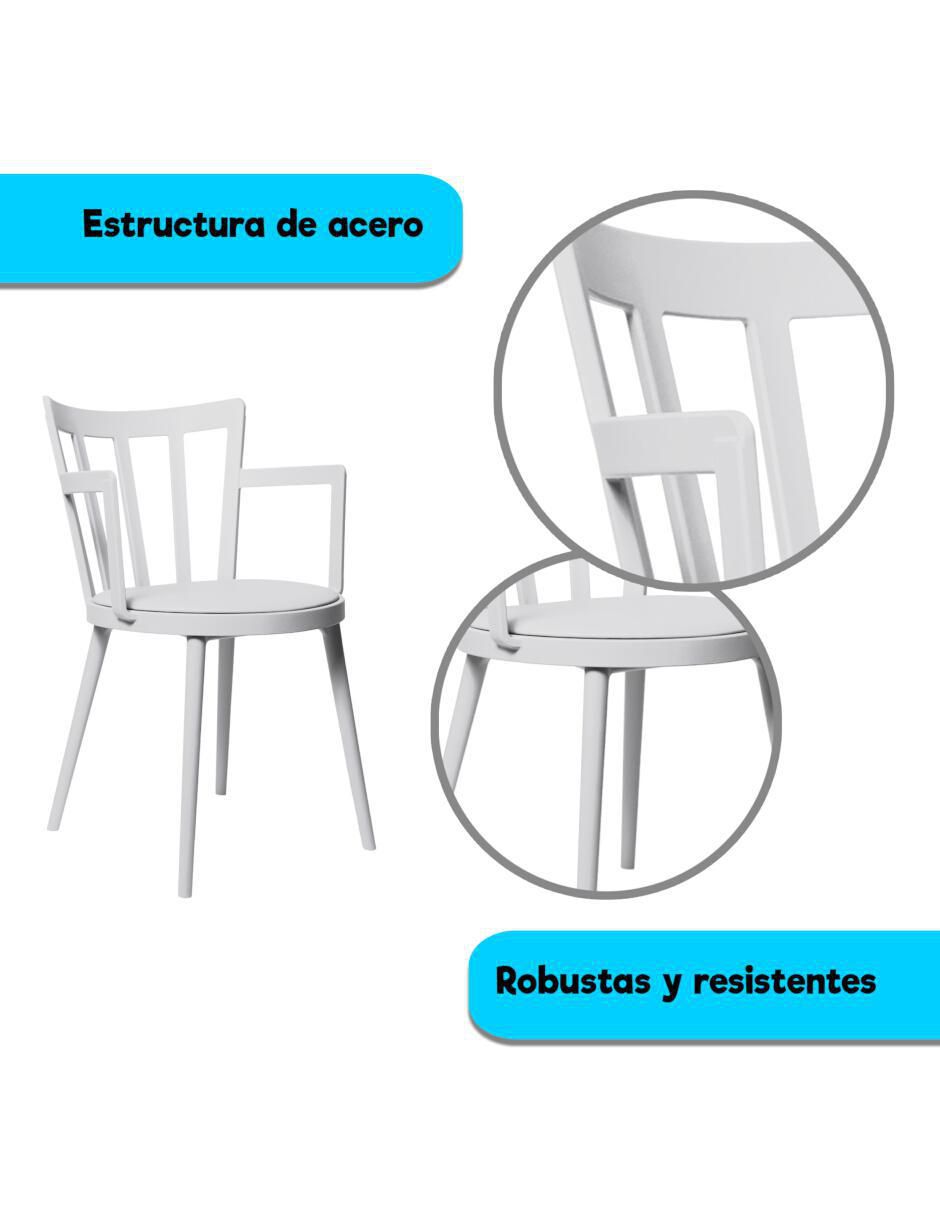 Set de sillas 4 piezas 5