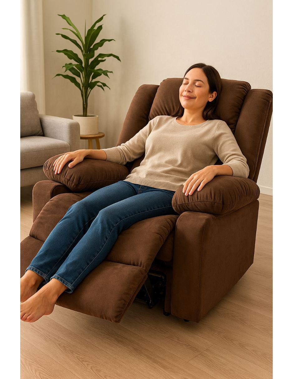 Reclinable Sara de madera pino 3