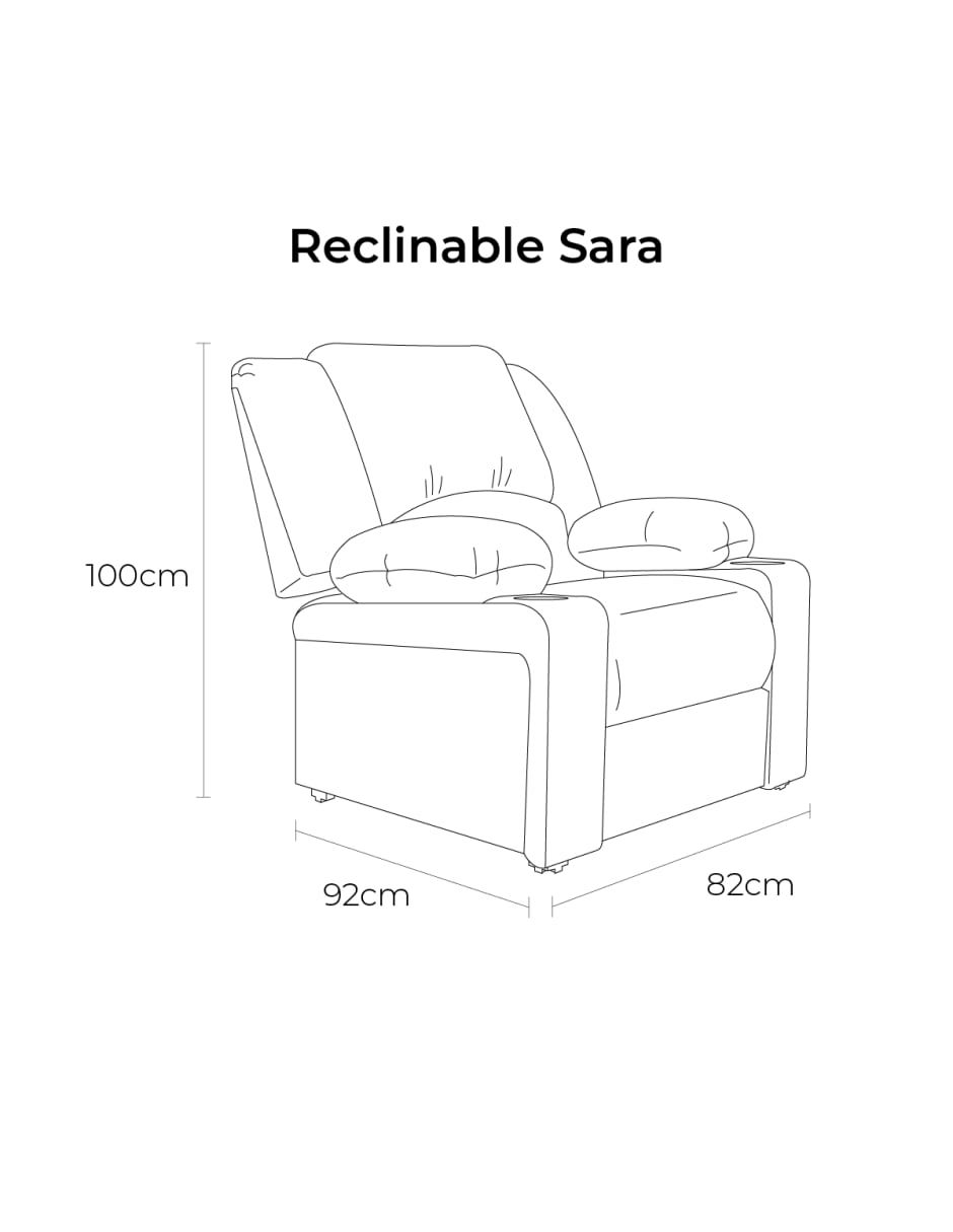 Sara Atlas del descanso de madera pino