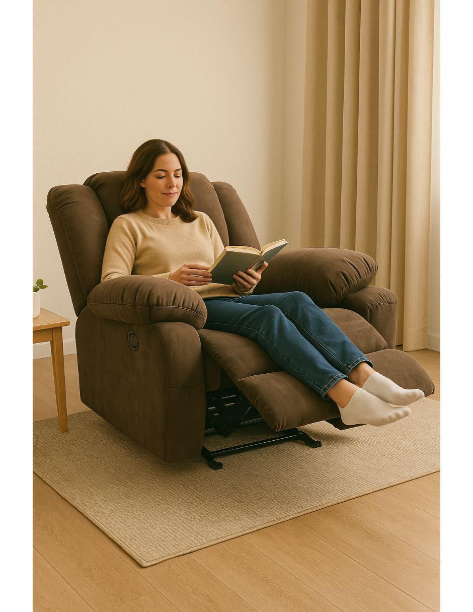 Reclinable Karla de madera pino 4