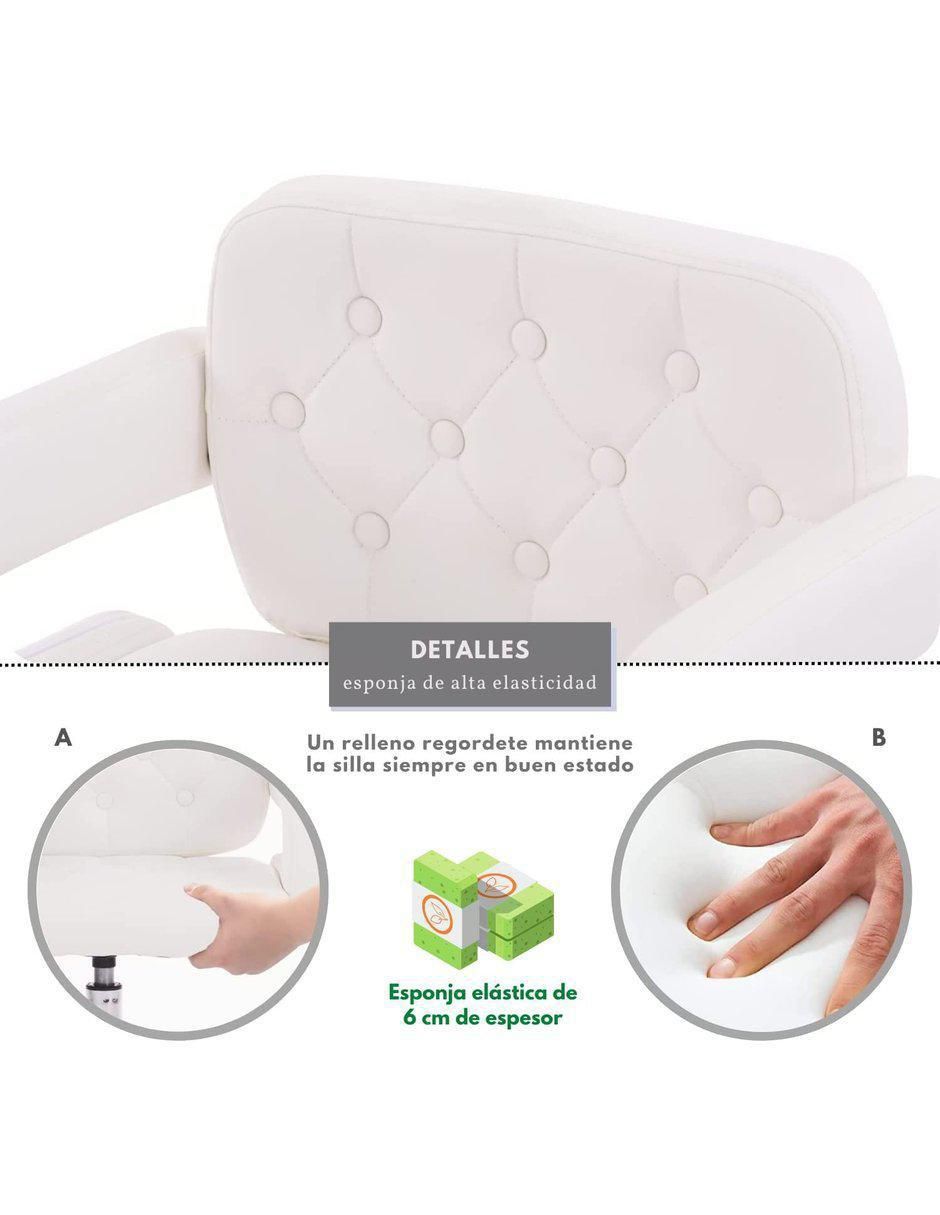 Silla 1 pieza 360° ajustable de cuero 6