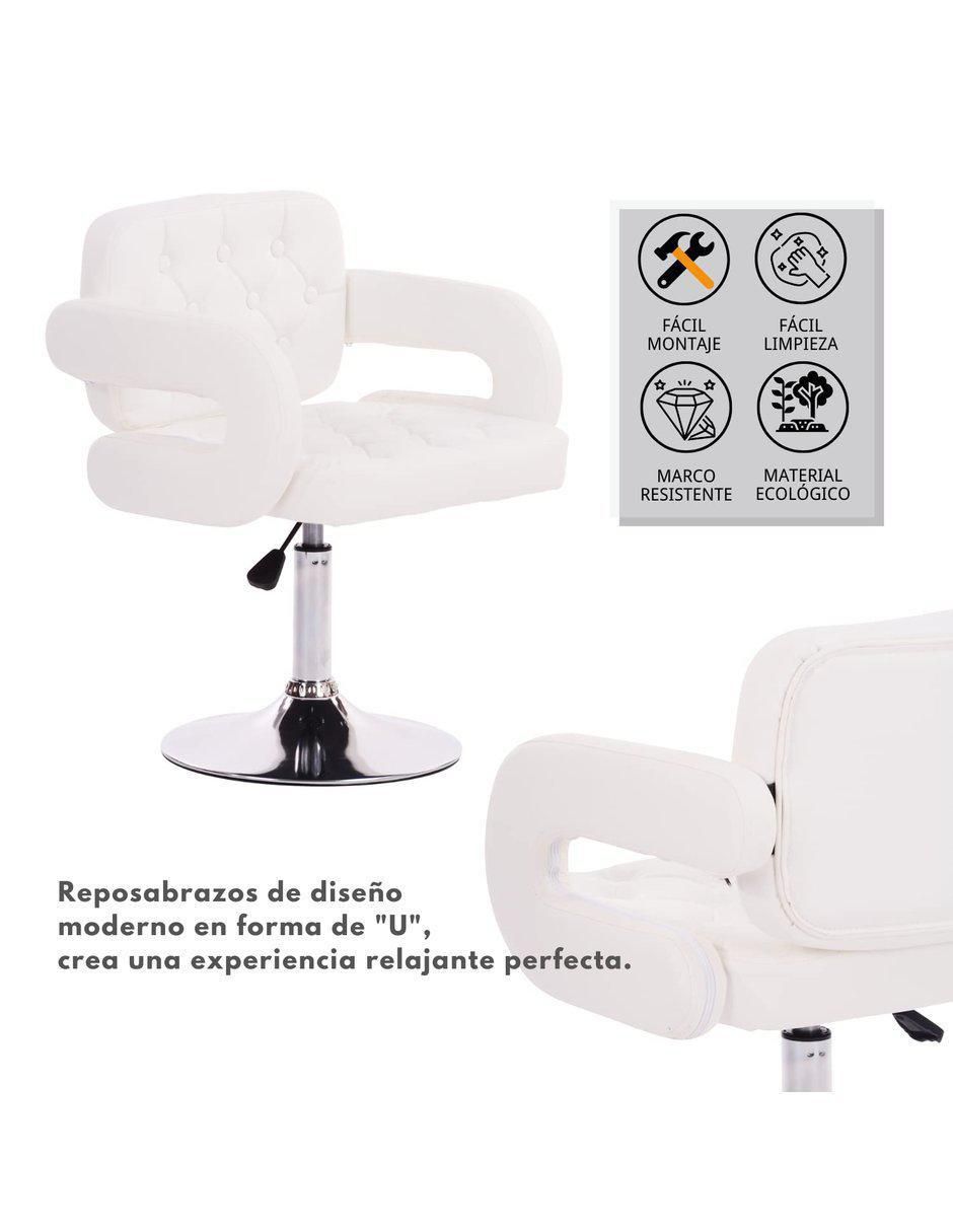 Silla 1 pieza 360° ajustable de cuero 7