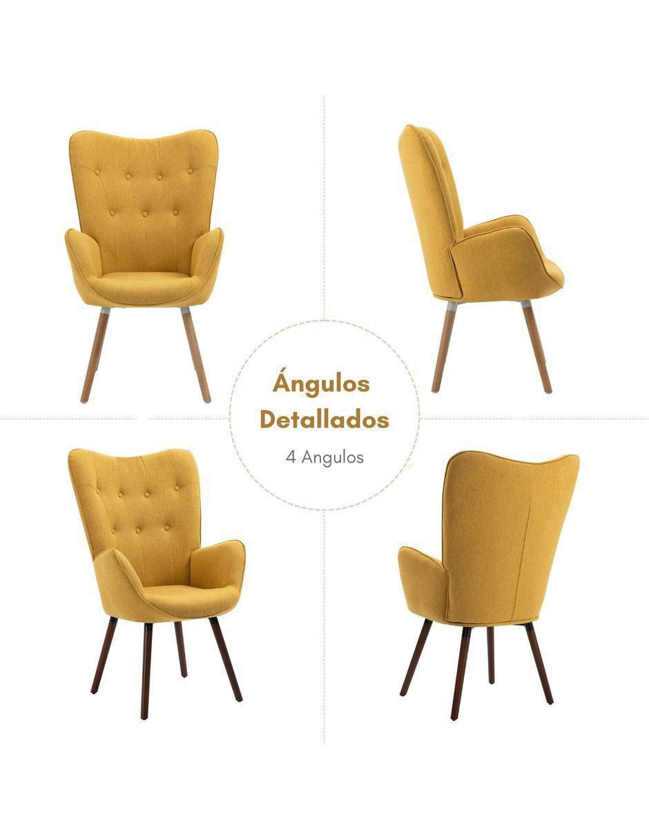 Sillón de terciopelo 8