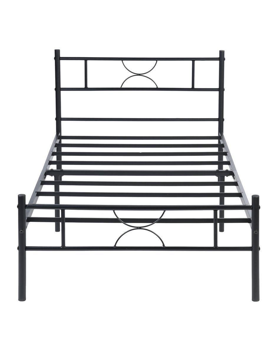 Base para cama armable de metal individual
