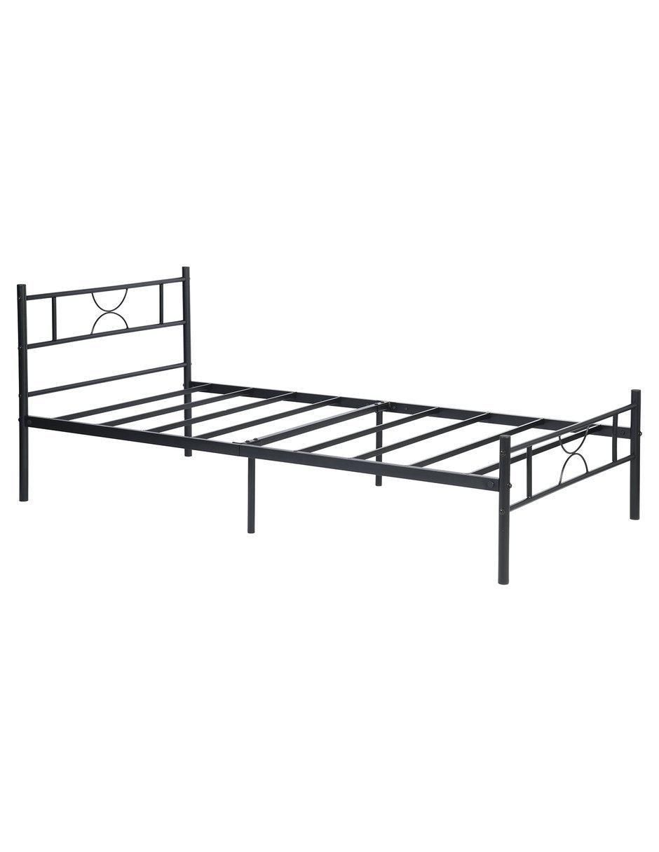 Base para cama armable de metal individual 10
