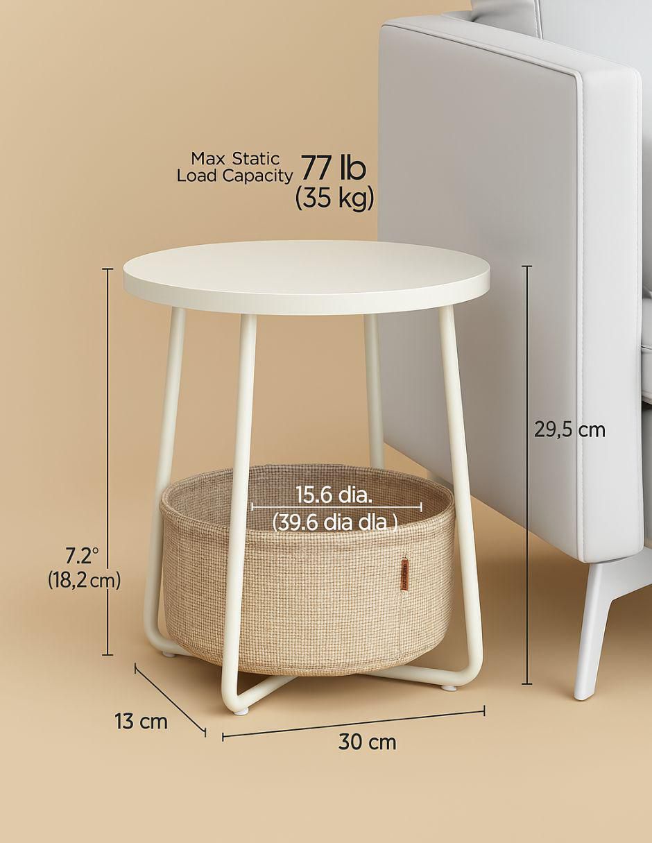 Mesa lateral de madera 3