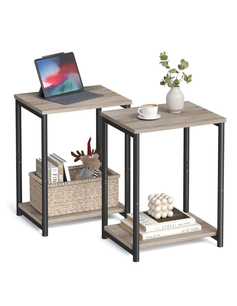 Mesa lateral de madera 2