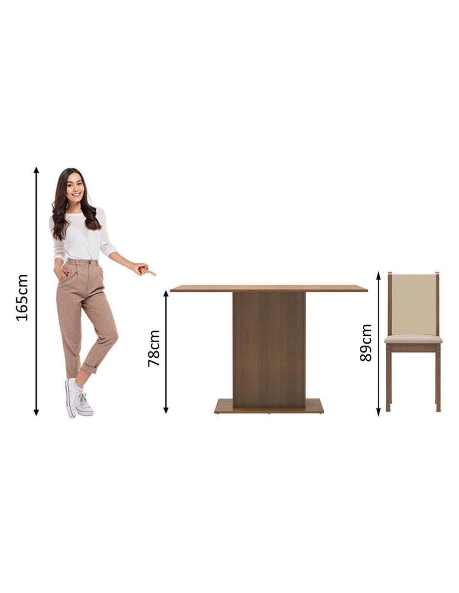 Comedor Talita para 4 personas de MDP 12