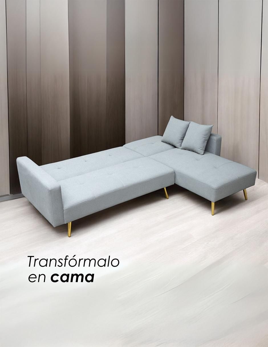 Sofá 4 plazas l ilios innova "de" madera