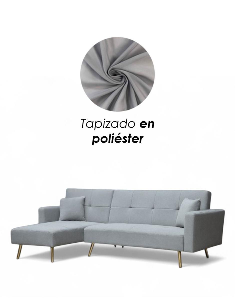 Sofá 4 plazas l ilios innova "de" madera