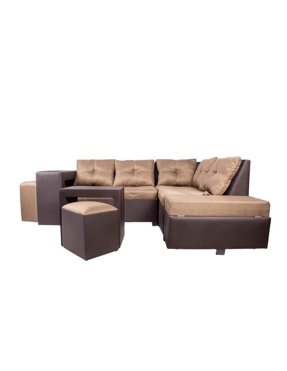 Sala modular Barcelona de madera pino
