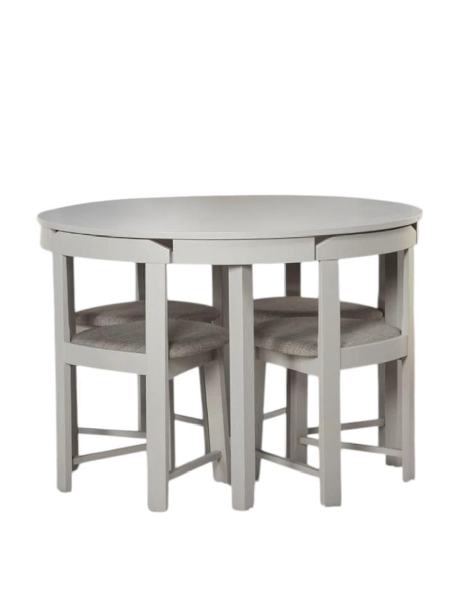 Comedor para 4 personas de madera de pino