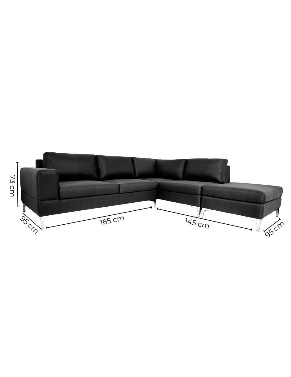 Sala modular derecha Niagara de poliéster 6