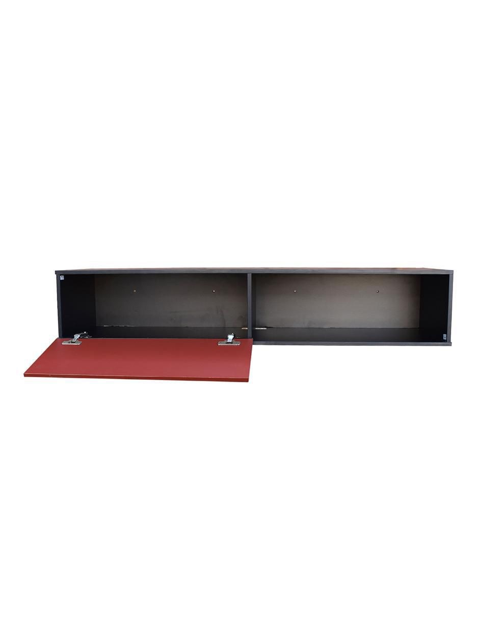 Mueble para TV flotante de melamina 4
