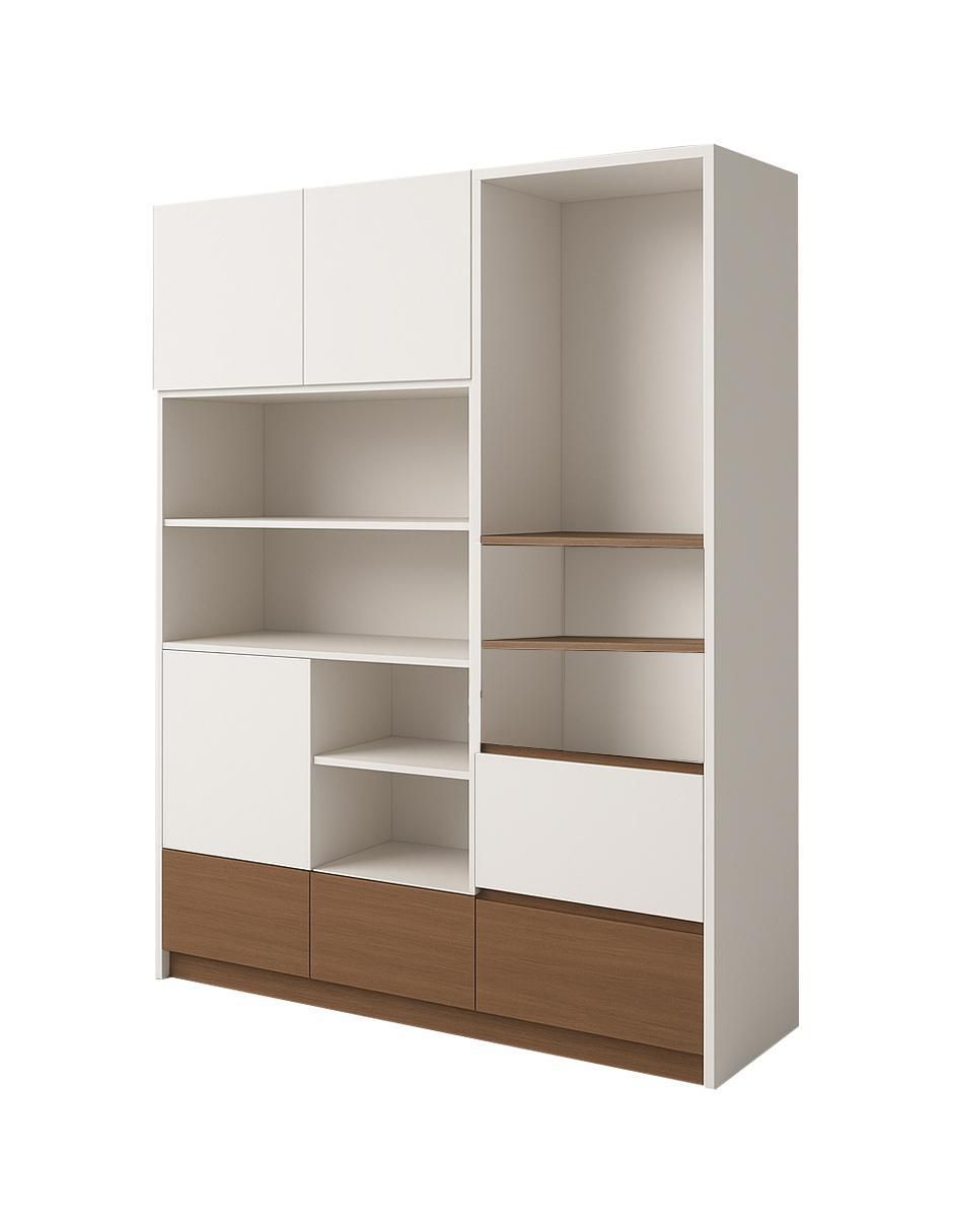 Librero Oslo de melamina 2