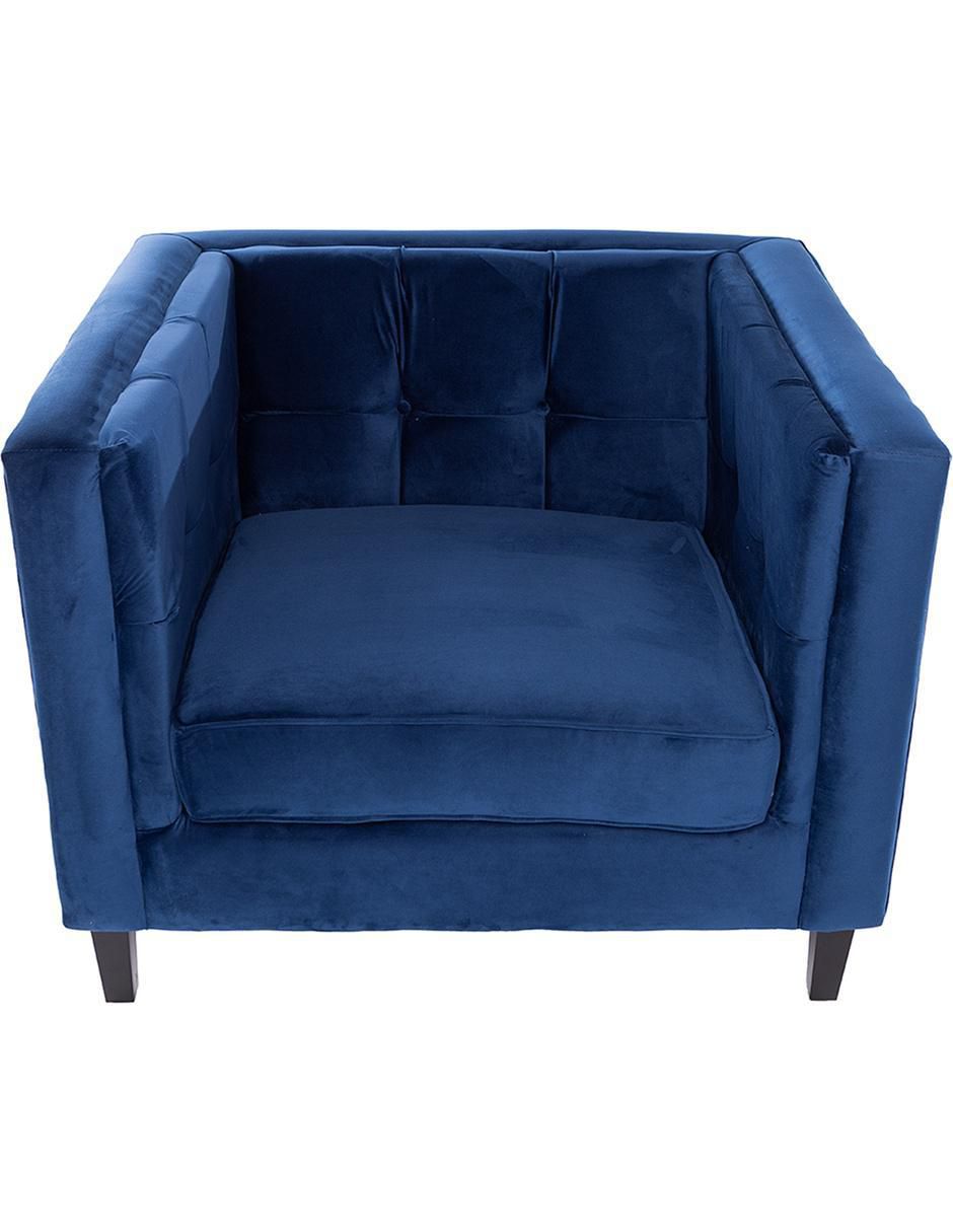 Sillón Madison de terciopelo 2
