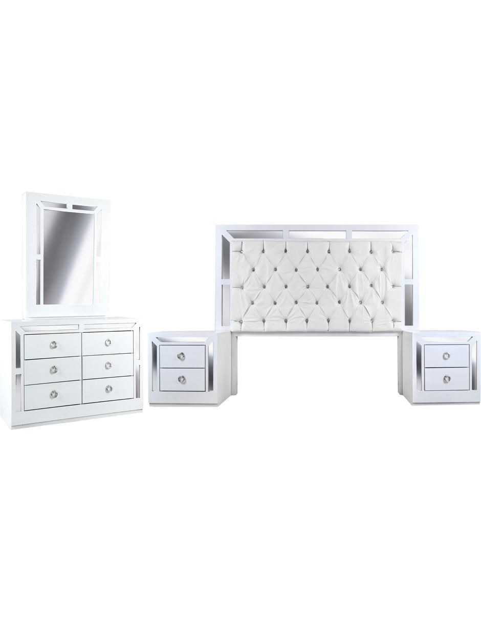 Set Recámara Emma de MDF Set Recámara Emma de MDF