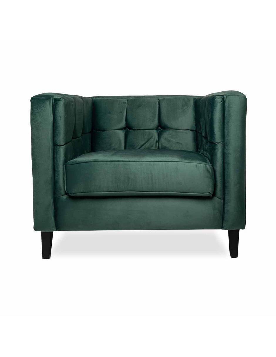 Sillón Madison de terciopelo