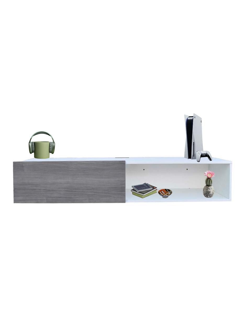 Mueble para TV flotante de melamina 3