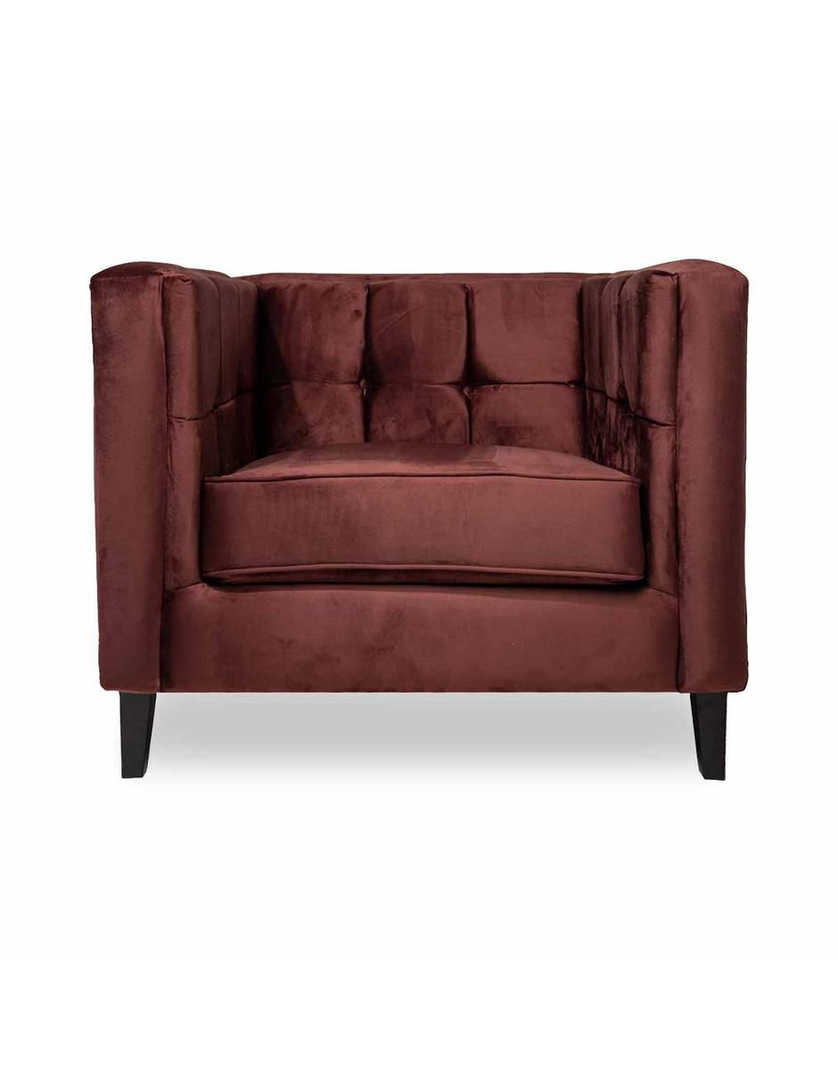 Sillón Madison de terciopelo