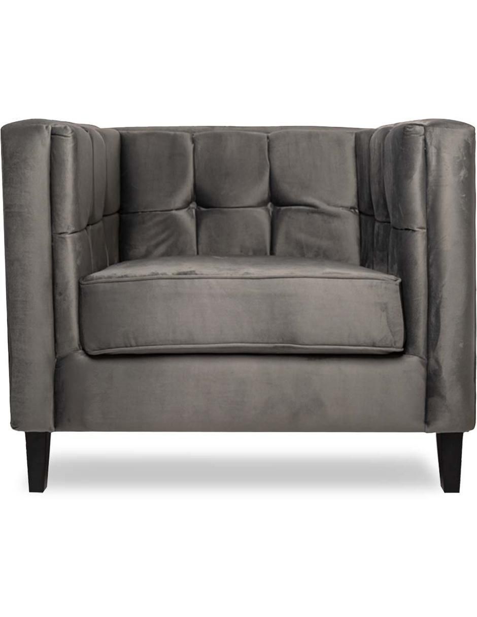 Sillón Madison de terciopelo