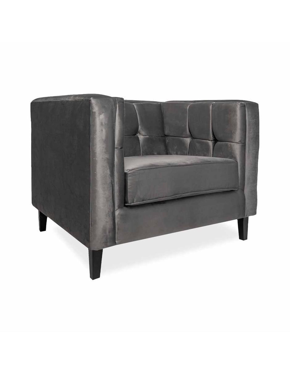 Sillón Madison de terciopelo 3