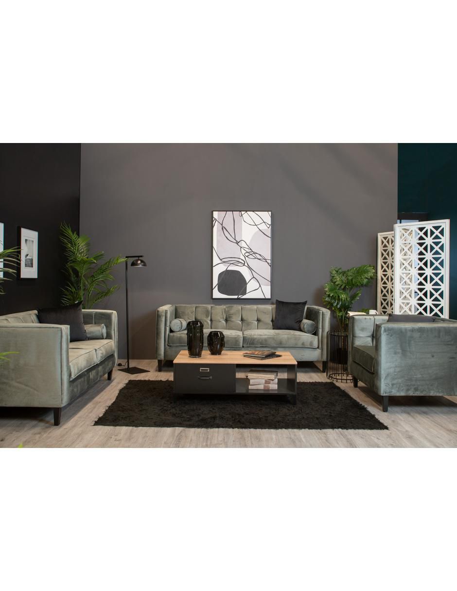Sillón Madison de terciopelo 6