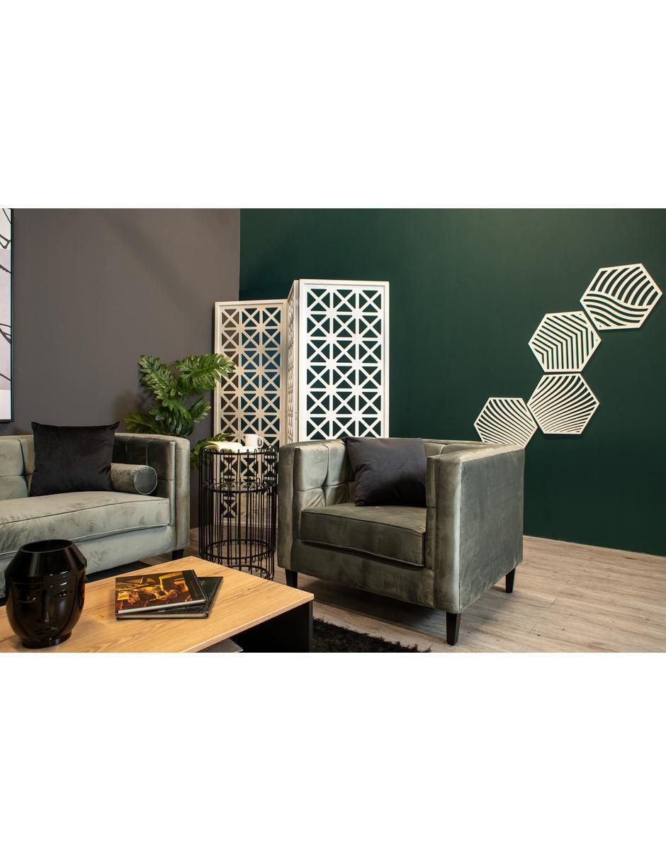 Sillón Madison de terciopelo 10