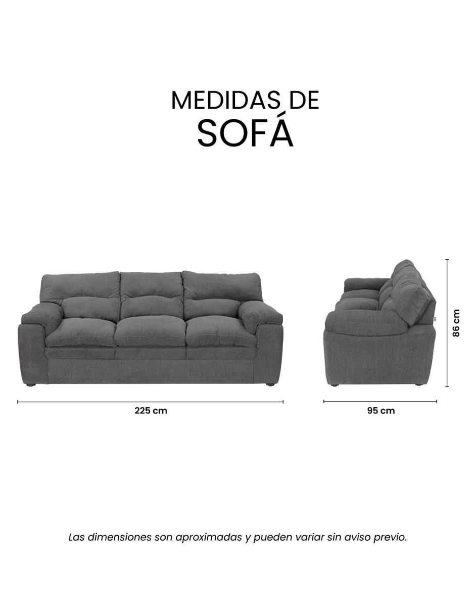 Sofá cosmo trinity "de" madera