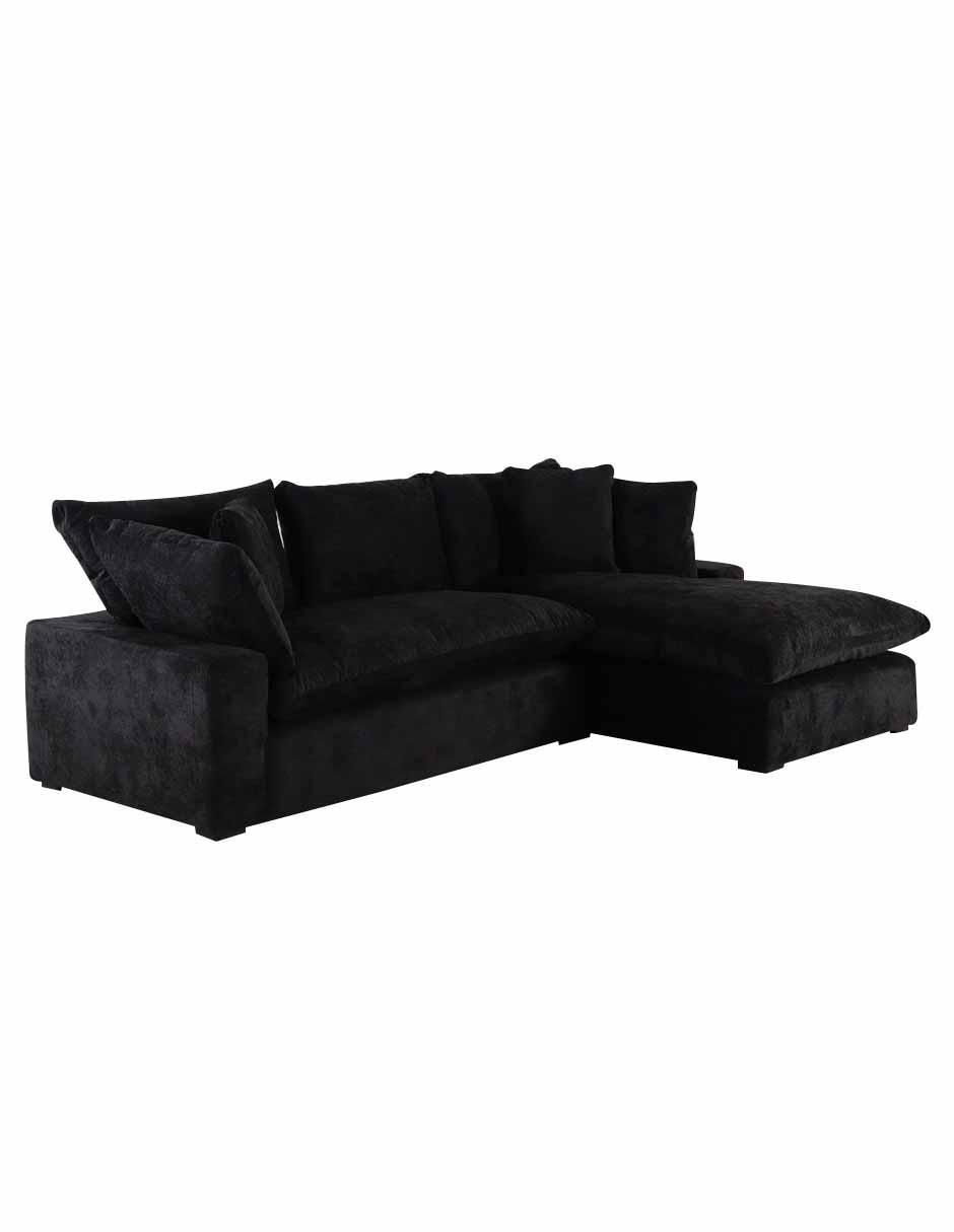Sala modular derecha Landon de tela 2