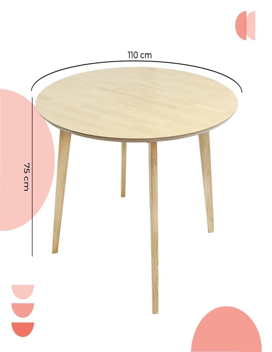 Mesa de comedor madeira chapa mundo in "de" metal y madera