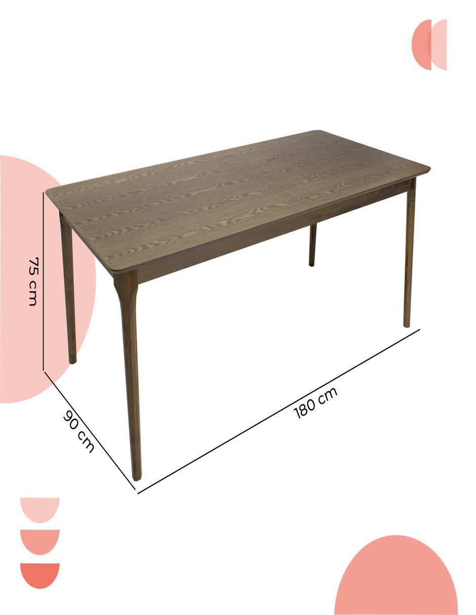 Mesa de comedor Madeira Chapa de MDF y madera 8
