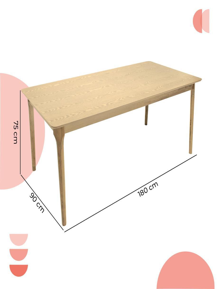 Mesa de comedor madeira chapa mundo in "de" mdf y madera