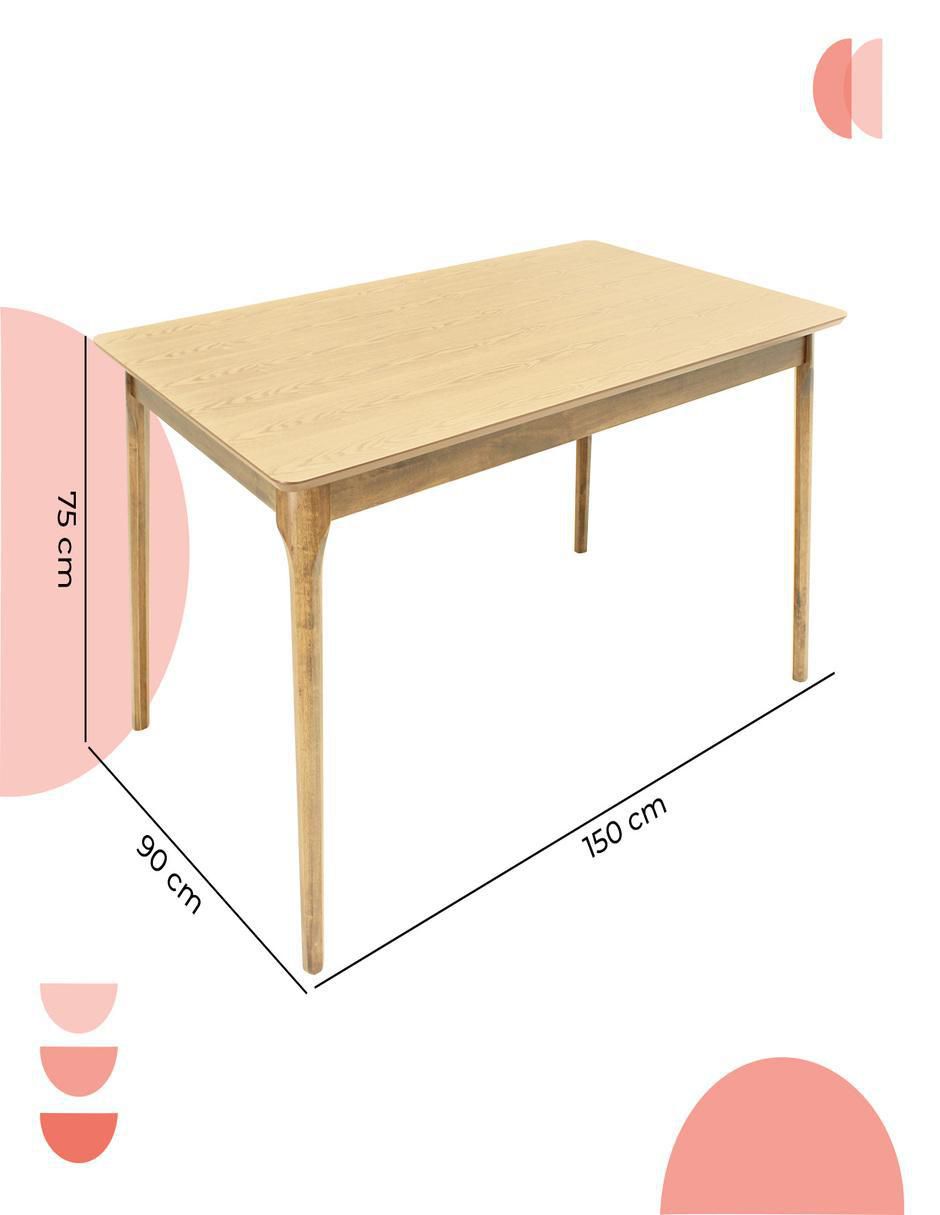 Mesa de comedor madeira chapa mundo in "de" mdf y madera