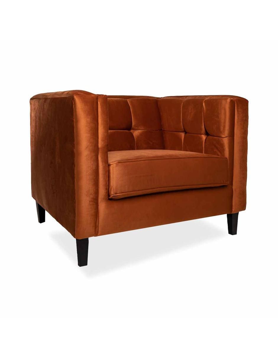 Sillón Madison de terciopelo 4