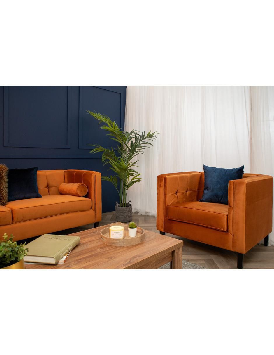 Sillón Madison de terciopelo 9